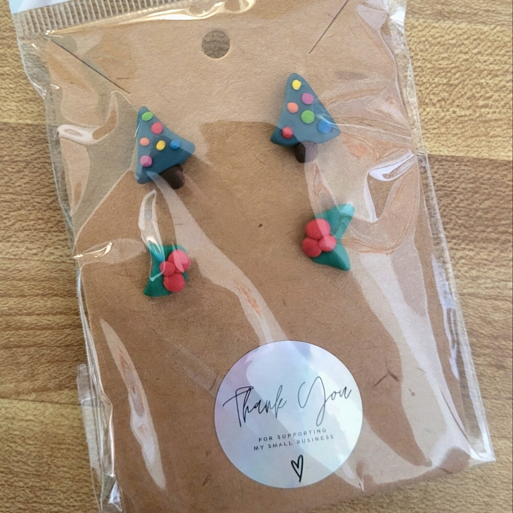 Christmas Earring Studs